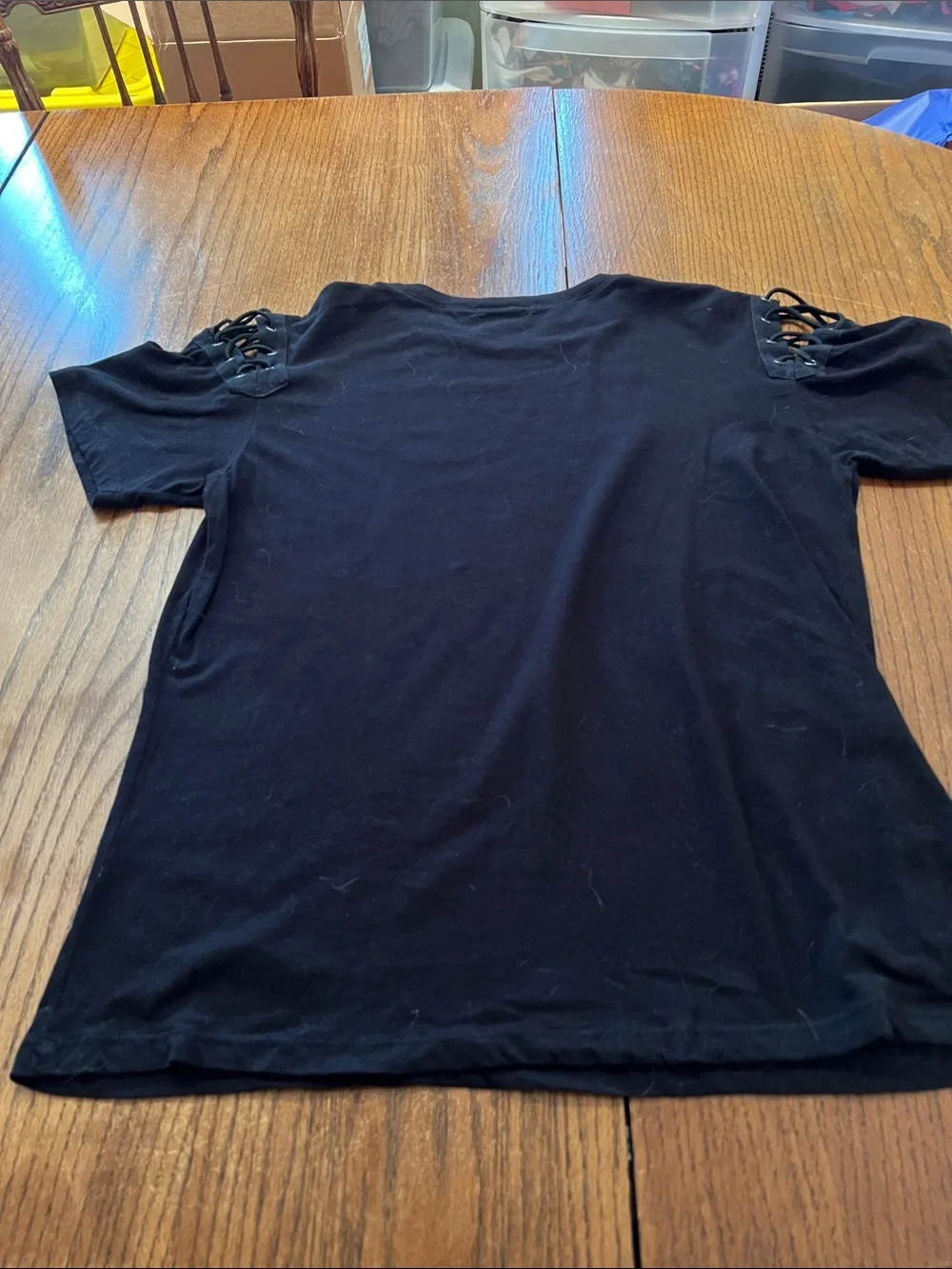 Black Graphic Van Halen Band With Eagle Tee Size XL